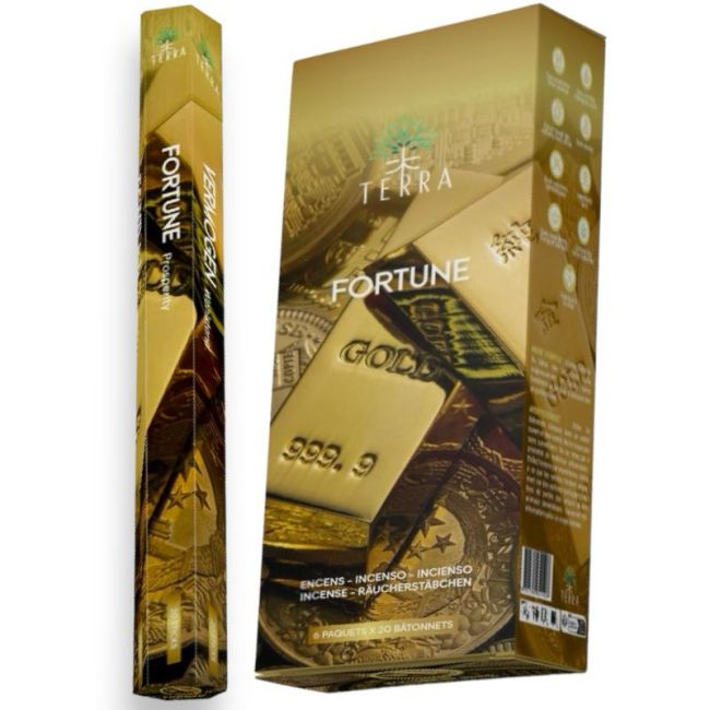 Terra incense fortune hexa without charcoal 30grs