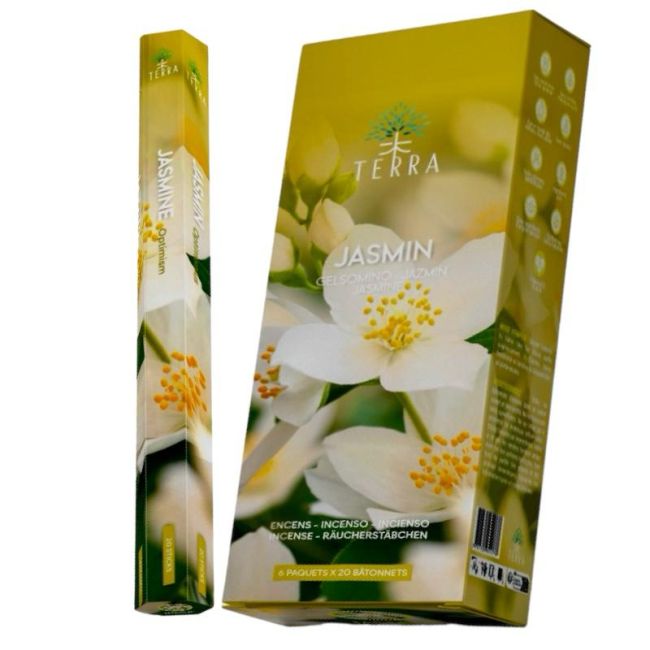 Terra jasmine hexa incense without charcoal 30grs