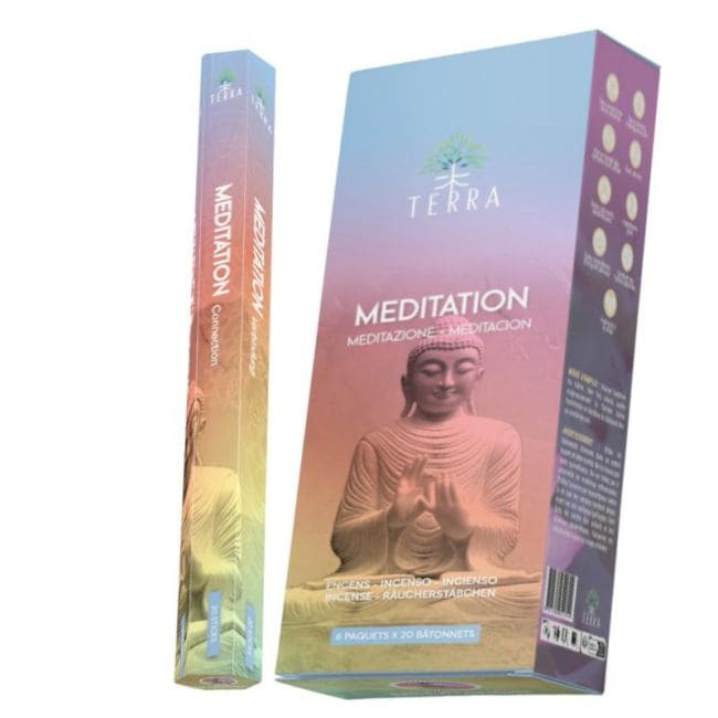 Terra incense meditation hexa without charcoal