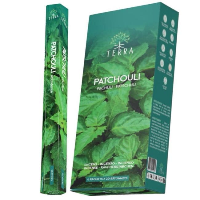 Terra patchouli hexa incense without charcoal 30grs