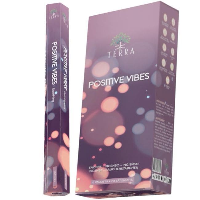 Terra positive vibes hexa incense without charcoal