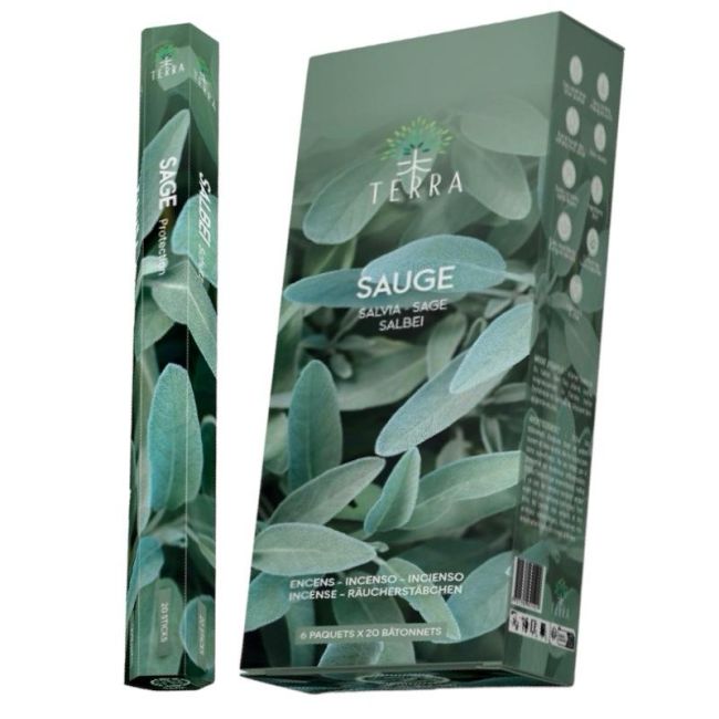 Terra sage hexa incense without charcoal 30grs