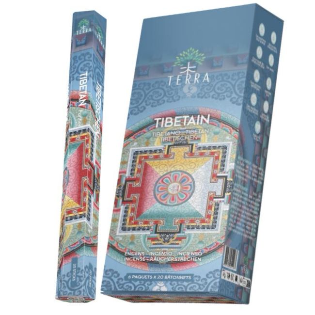 Terra Tibetan hexa incense without charcoal 30grs