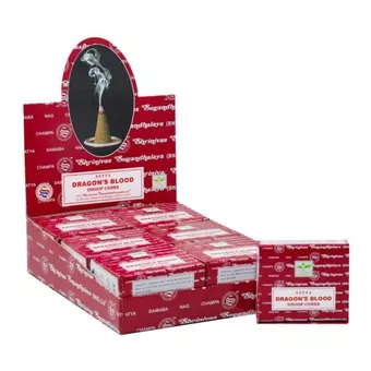 Satya Dragon’s Blood Incense Cones 24g