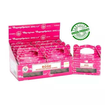 Satya Rose Backflow Cones 24 cones