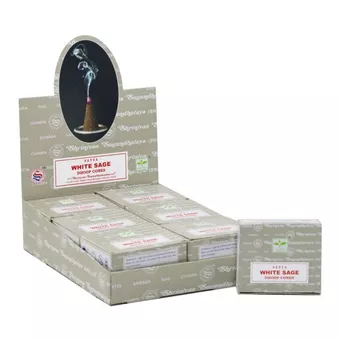 Incense Satya White Sage Cones 24g