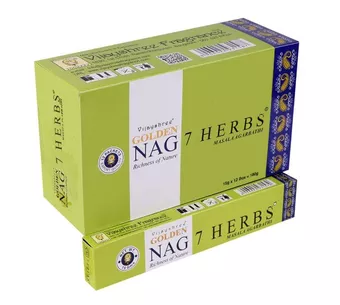 Incense Vijayshree Golden Nag 7 Herbs 15g
