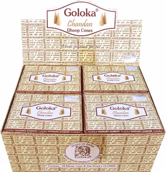 Goloka cones Chandan incense