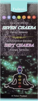 Tulasi sarathi seven chakra hexa incense 20g