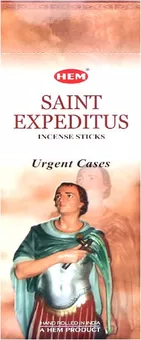 HEM Saint Expeditus Incense Sticks Hexa 20 g