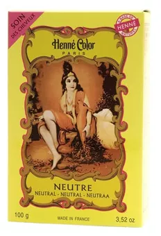 Pack of 6 henna color neutral color 100g