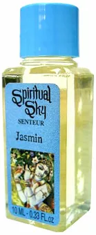 Pack of 6 perfumed oils spiritual sky jasmine 10ml