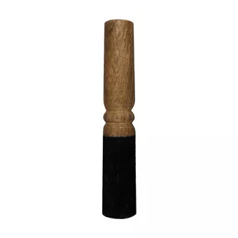 Black Wooden Mallet for Singing Bowl 18cm