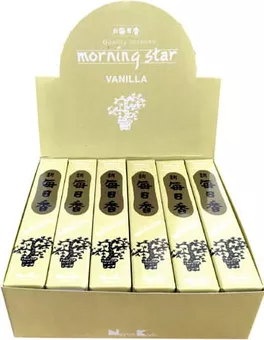 Japanese Incense Morning Star Vanilla 50 Sticks