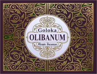 Goloka Oliban resin display stand 12 x 50g
