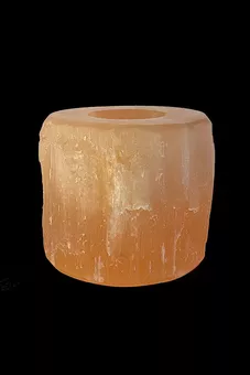 Red Selenite Candle Holder 8-9cm 1Kg