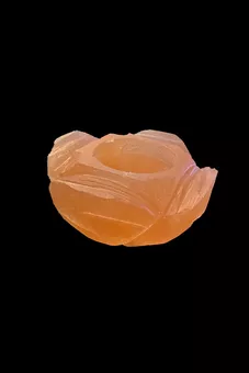 Pink Selenite Candlestick, 9cm, 350g