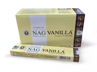 Incense Vijayshree Golden Nag Vanilla 15g