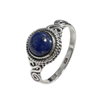 925 Silver Ring Lapis Lazuli AA T58