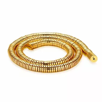 Gold Hematite Spacer Beads – 6×1 mm