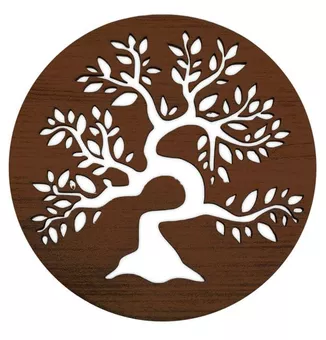 18cm Wooden Magnetic Tree of Life Sign for HMD999