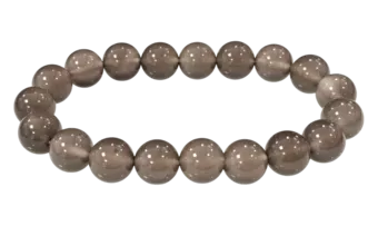 Gray Agate Bracelet A beads 10mm