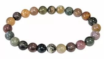 Indian Agate Bracelet A beads 8mm