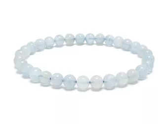 Aquamarine A Bracelet 6-7mm Beads