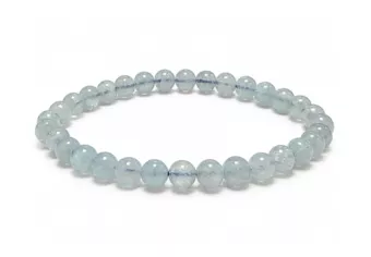 Aquamarine A Bracelet 6-7mm Beads
