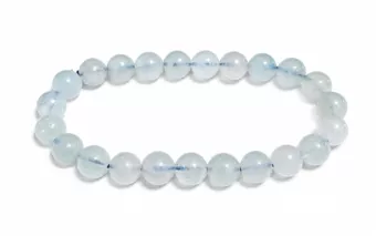 AA Aquamarine Bracelet Beads 7.5-8.5 mm