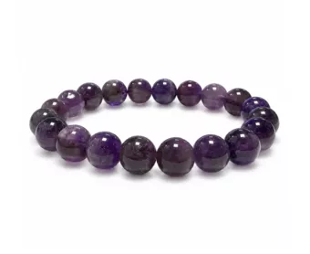 Amethyst Bracelet AB 10mm Beads