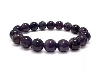 Amethyst Bracelet A 10mm Beads
