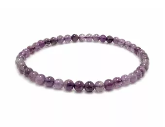 Amethyst A Bracelet 4-5mm Beads