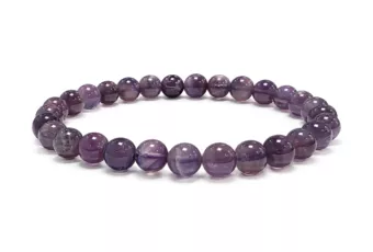 Amethyst Bracelet AB 6mm Beads
