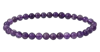Amethyst Bracelet A 5.5-6.5mm Beads