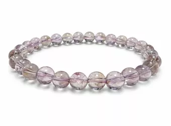 Bolivian Ametrine Bracelet AA 6-7mm Beads