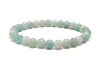 Brazilian Amazonite Bracelet A 6-7 mm Beads