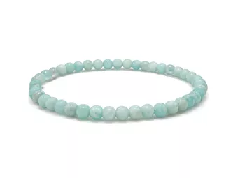 Peruvian Amazonite Bracelet A 4-5mm Beads
