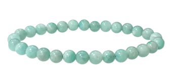 Peruvian Amazonite Bracelet AA 6-7mm Beads
