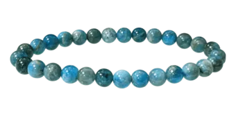 Blue Apatite AB Bracelet with 5.5-6.5mm Beads