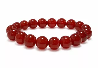 Red Agate Bracelet A 10mm Beads