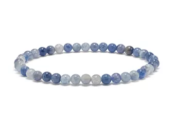 Blue Aventurine Bracelet A 4-5 mm Beads
