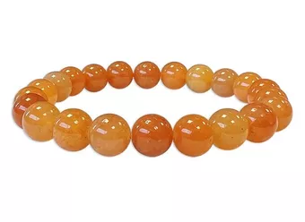 Orange Aventurine Bracelet A 8mm Beads