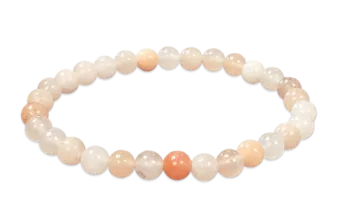Peach Aventurine Bracelet A 6mm Beads