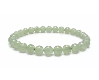 Green Aventurine A Bead Bracelet 6-7mm