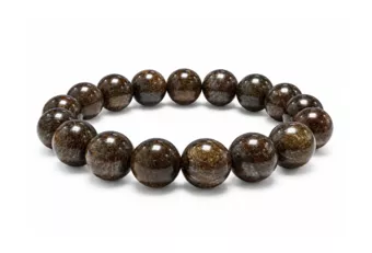 Bronzite Bracelet AB 10 mm Beads
