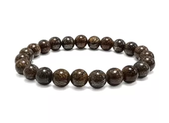 Bronzite Bracelet AB 8 mm Beads