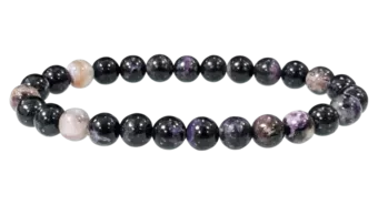 Charoite Bracelet A 7-7.5mm Beads