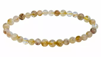 Heat-treated Citrine Bracelet with 5-6mm Beads