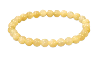 Orange Calcite Bracelet A+ 6mm beads